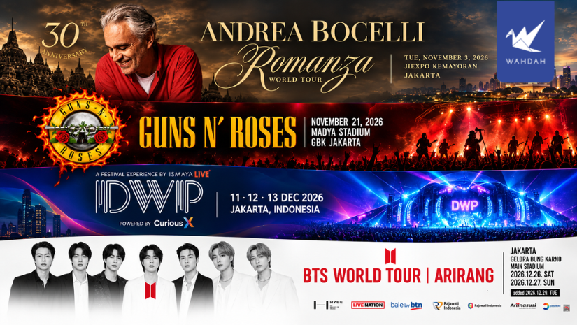 Find Out Jakarta's Year-End International Entertainment Events 2026
